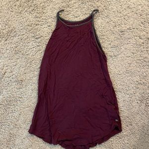 Maroon tank top